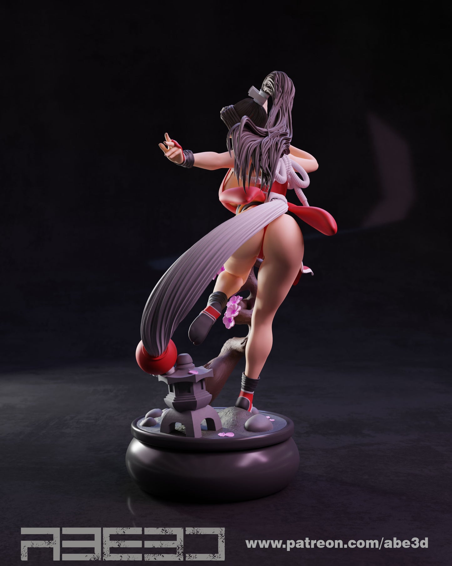 Mai Shiranui Statue