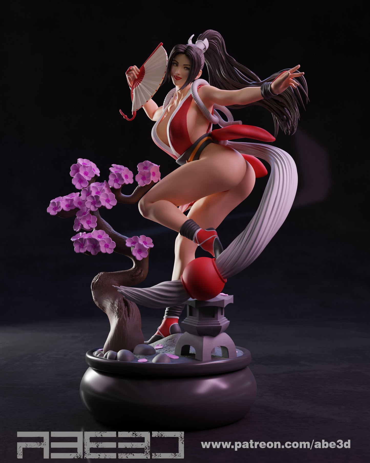 Mai Shiranui Statue