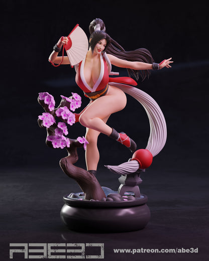 Mai Shiranui Statue