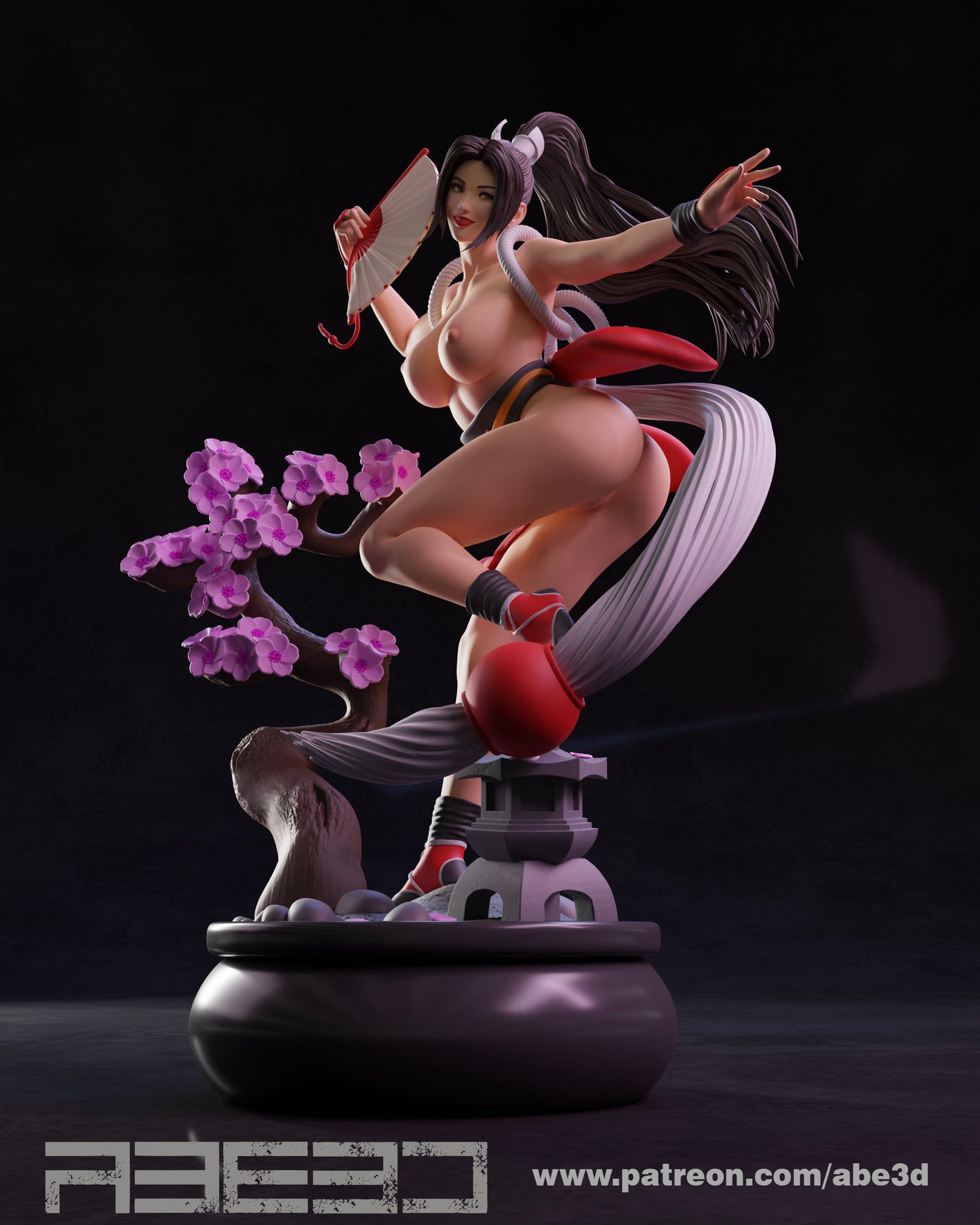 Mai Shiranui Statue