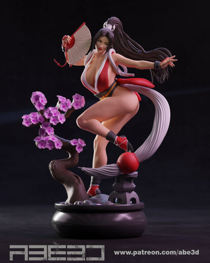 Mai Shiranui Statue