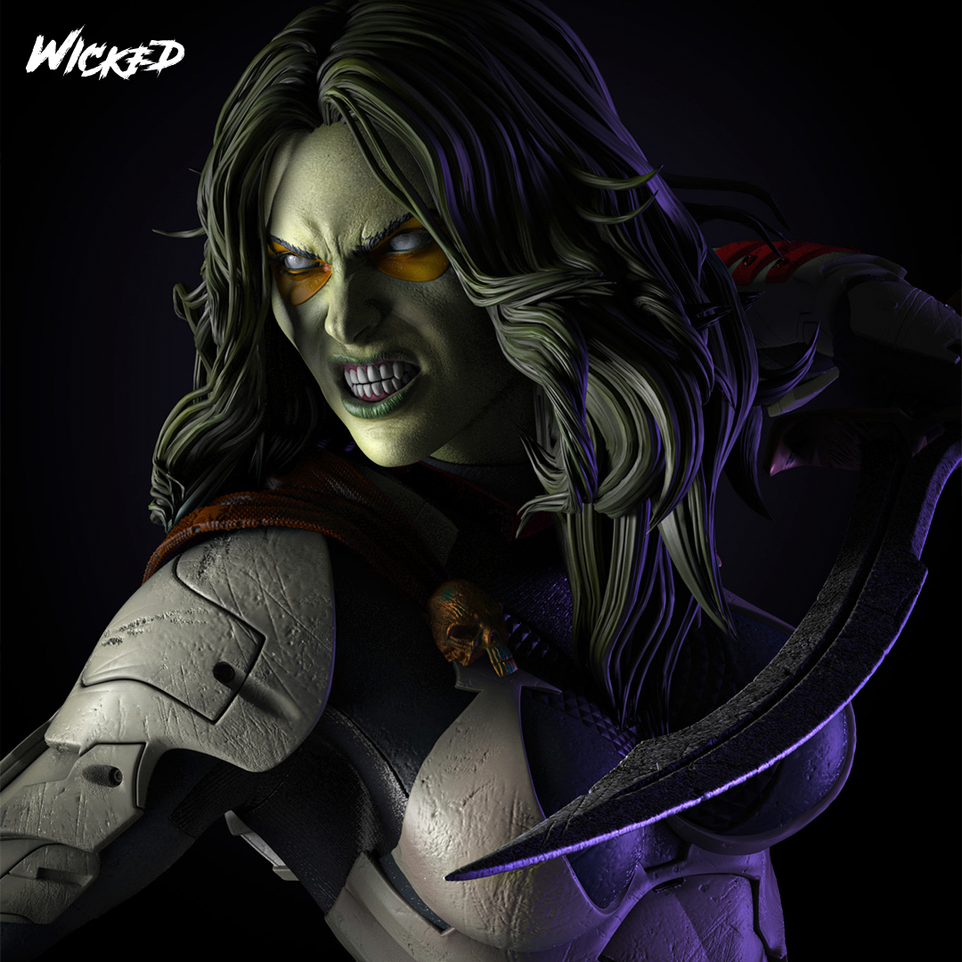 Gamora Comics Version Statue