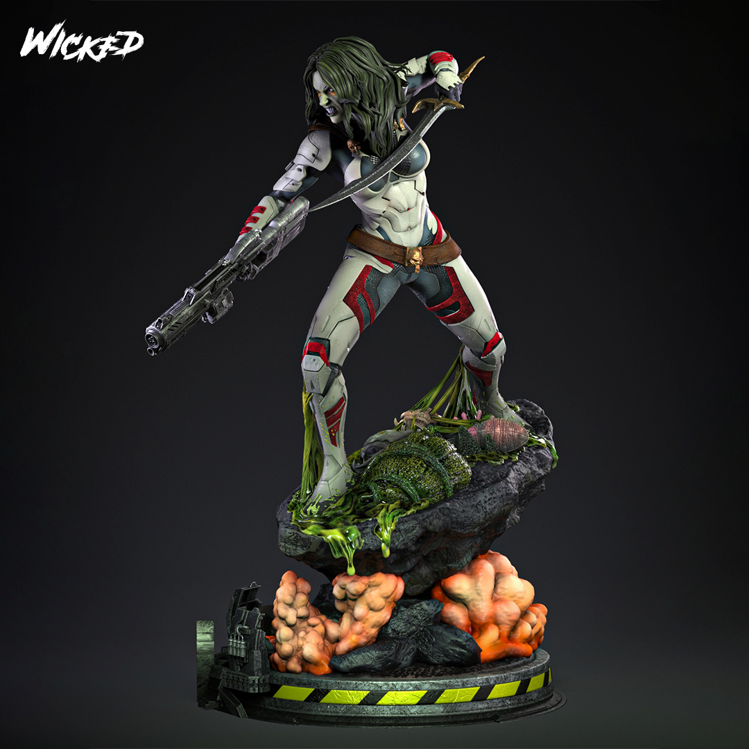 Gamora Comics Version Statue