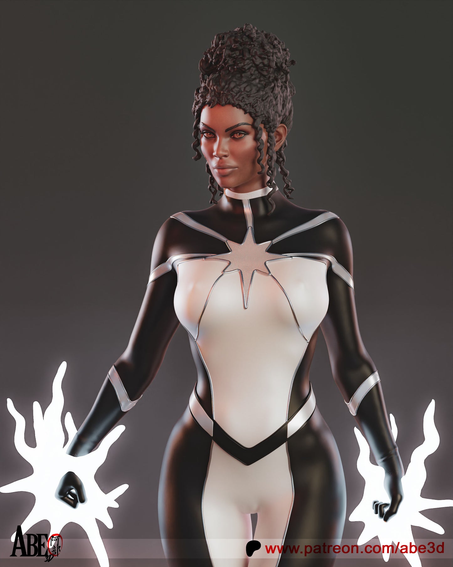 Monica Rambeau (Photon) Statue