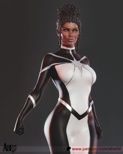 Monica Rambeau (Photon) Statue