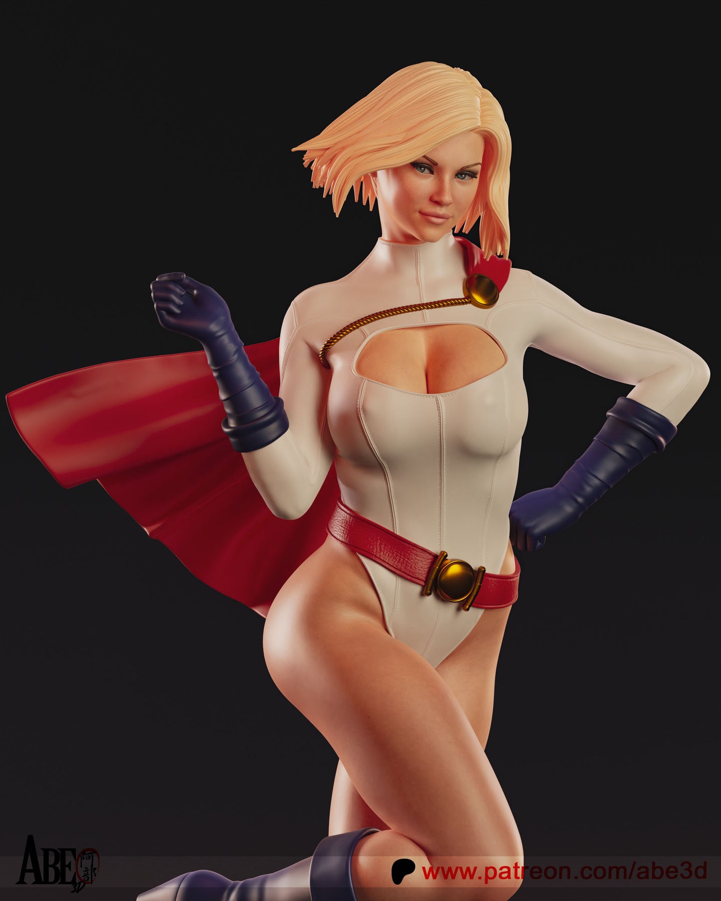 Power Girl Statue