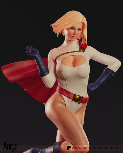 Power Girl Statue