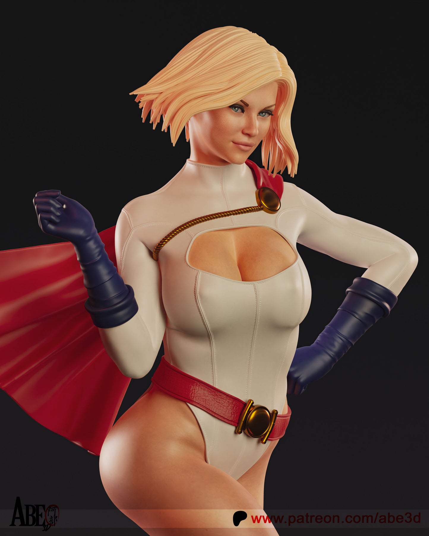 Power Girl Statue