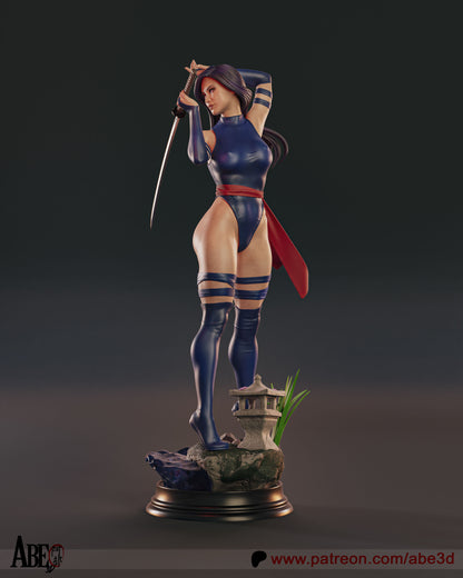 Psylocke V2 Statue