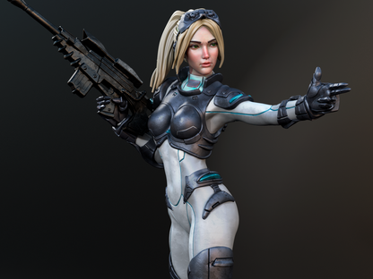 Nova - Starcraft Statue