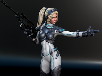 Nova - Starcraft Statue