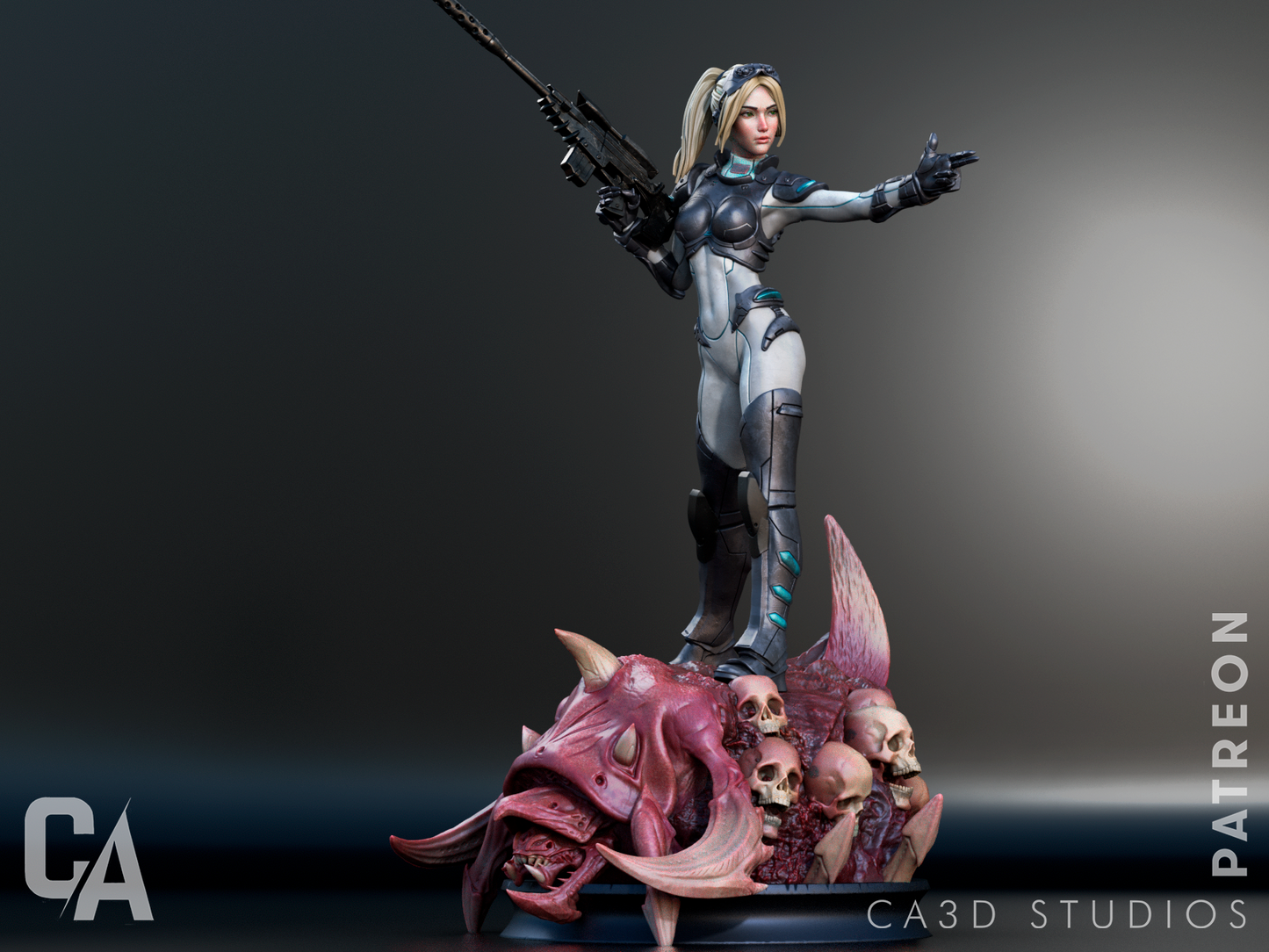 Nova - Starcraft Statue