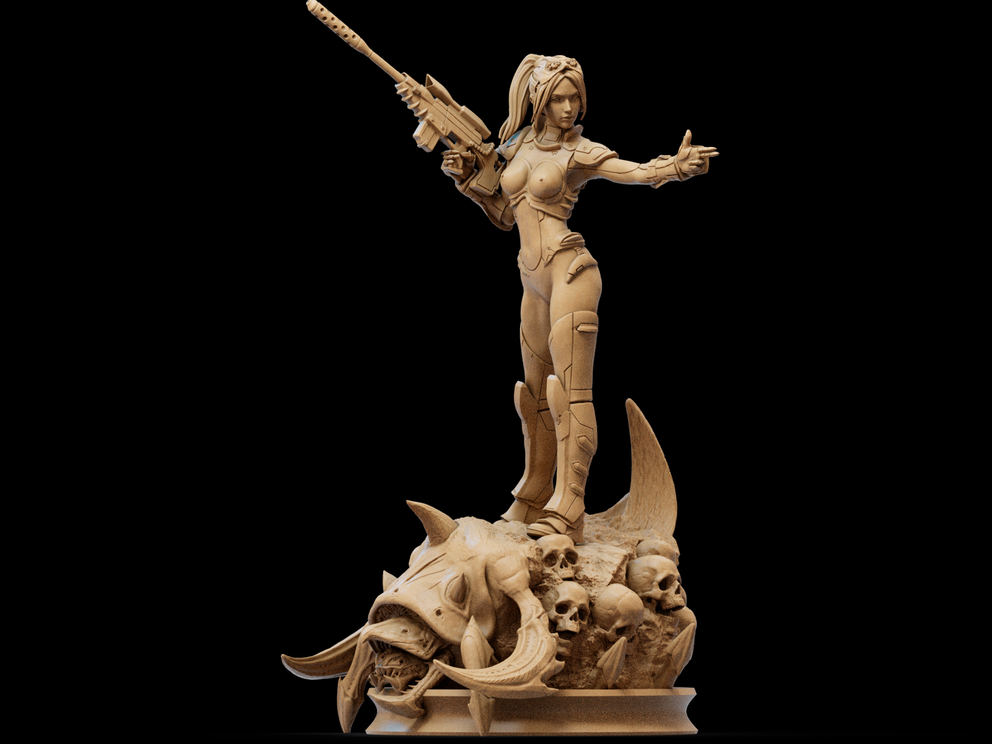 Nova - Starcraft Statue