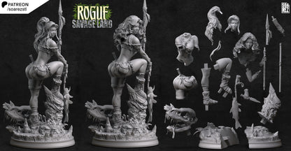 Rogue (Savage Land) Statue