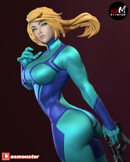 Samus Aran Statue