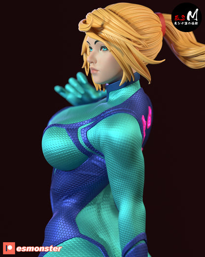 Samus Aran Statue