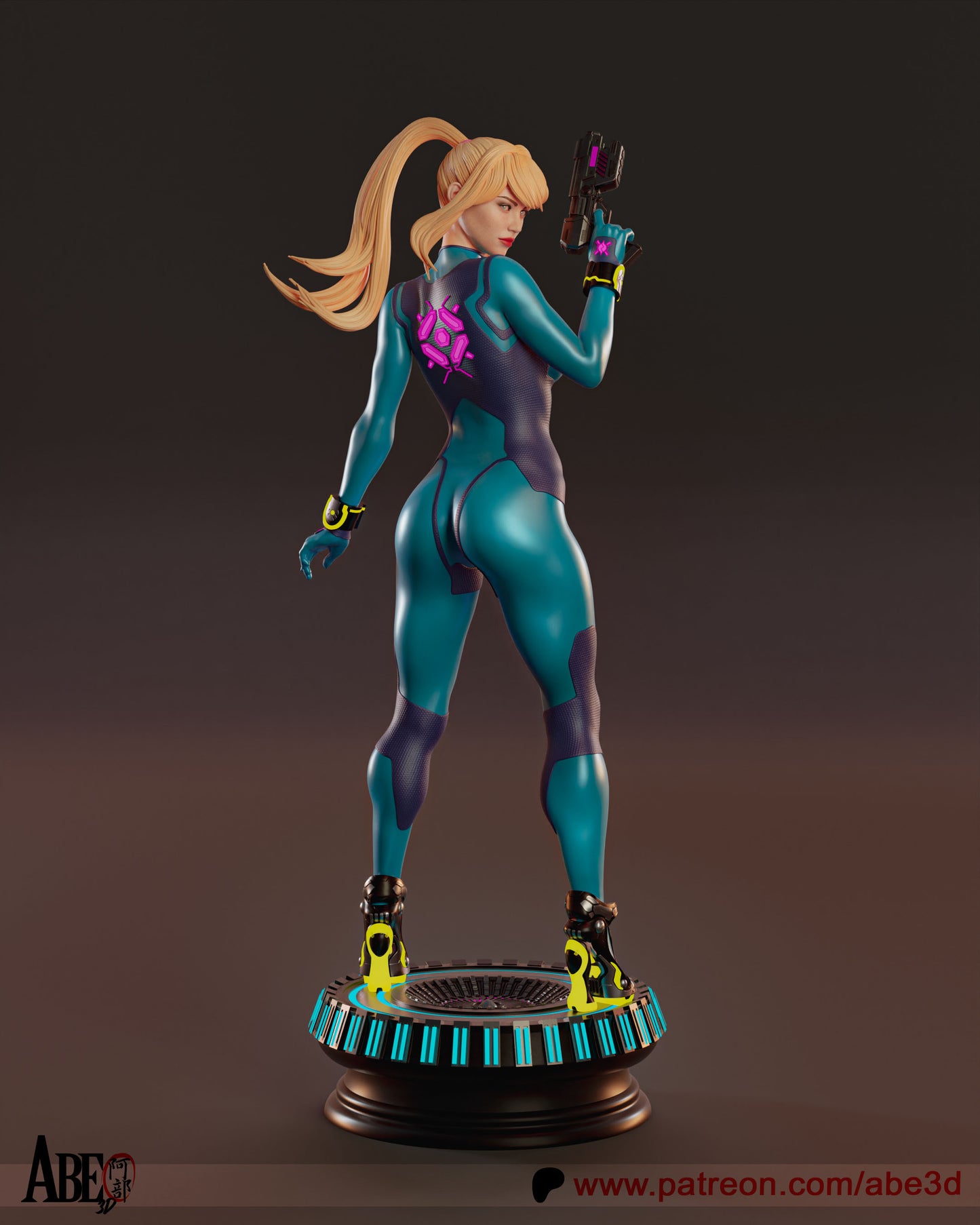 Samus Aran Satue