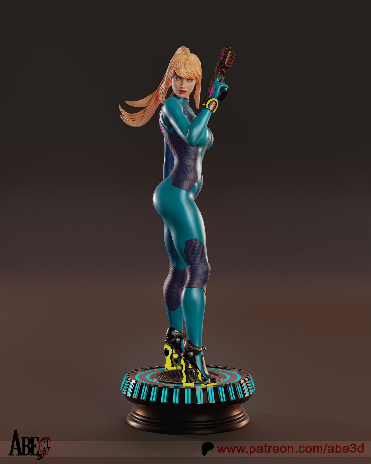 Samus Aran Satue