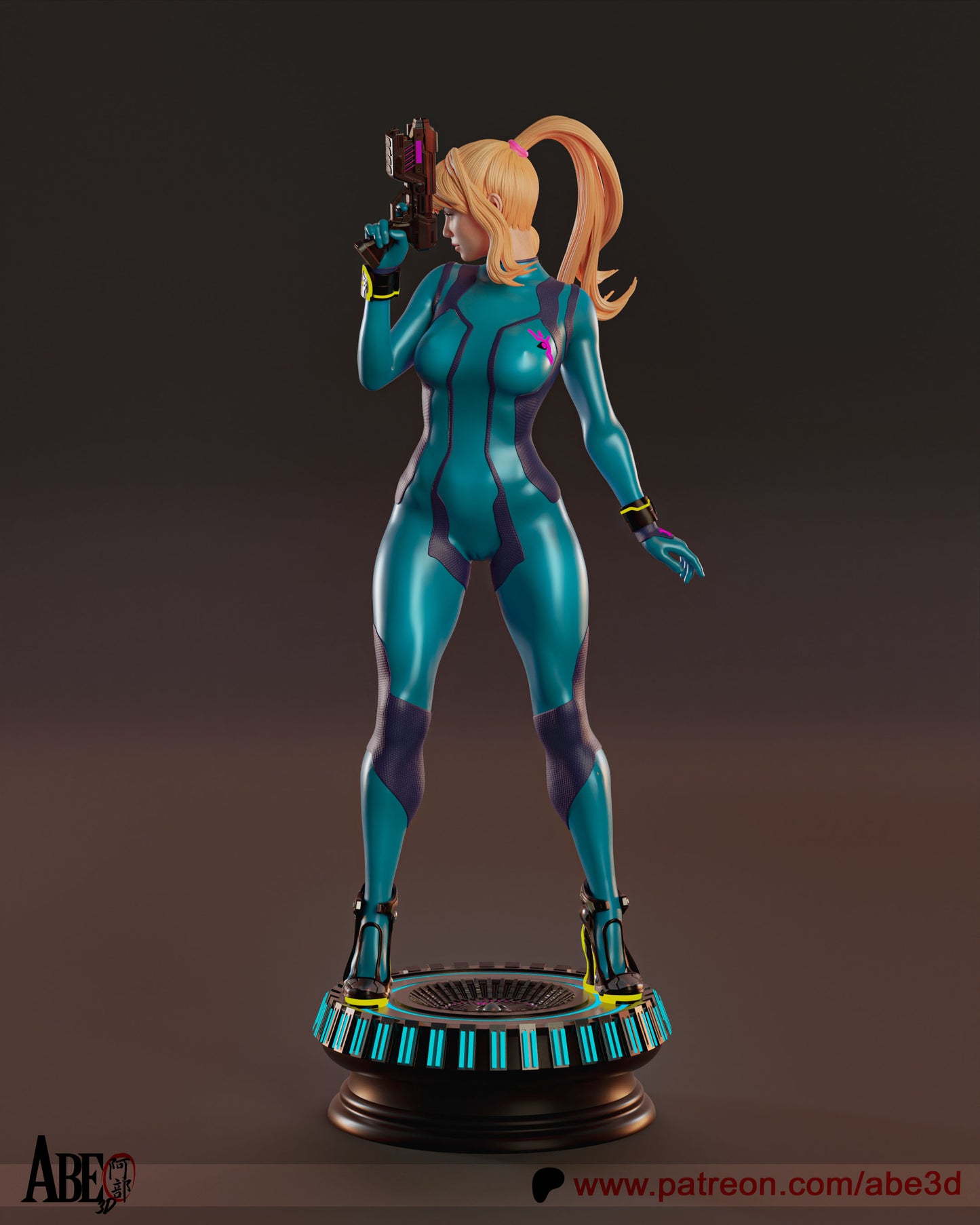 Samus Aran Satue