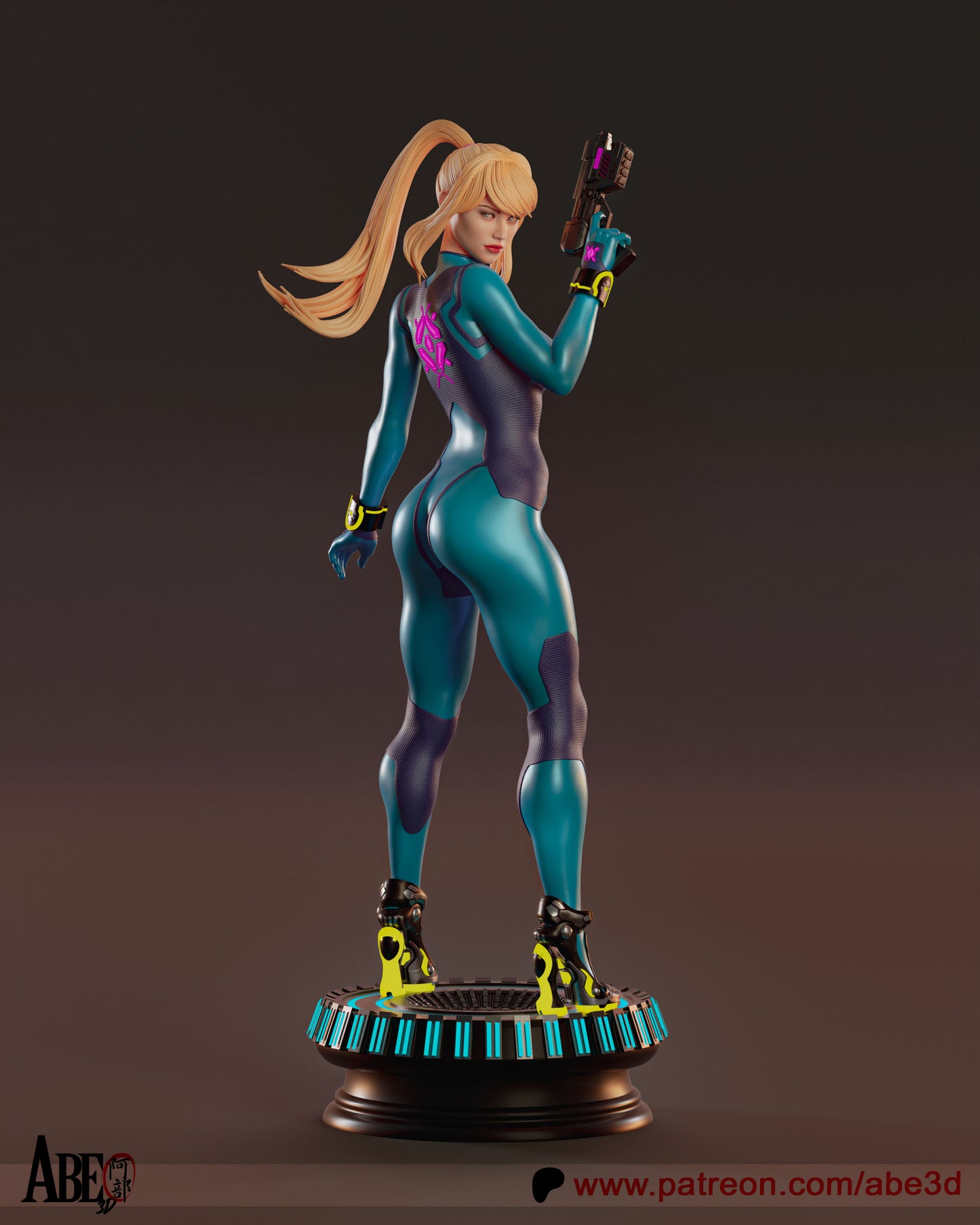 Samus Aran Satue