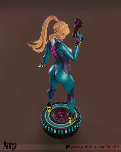 Samus Aran Satue