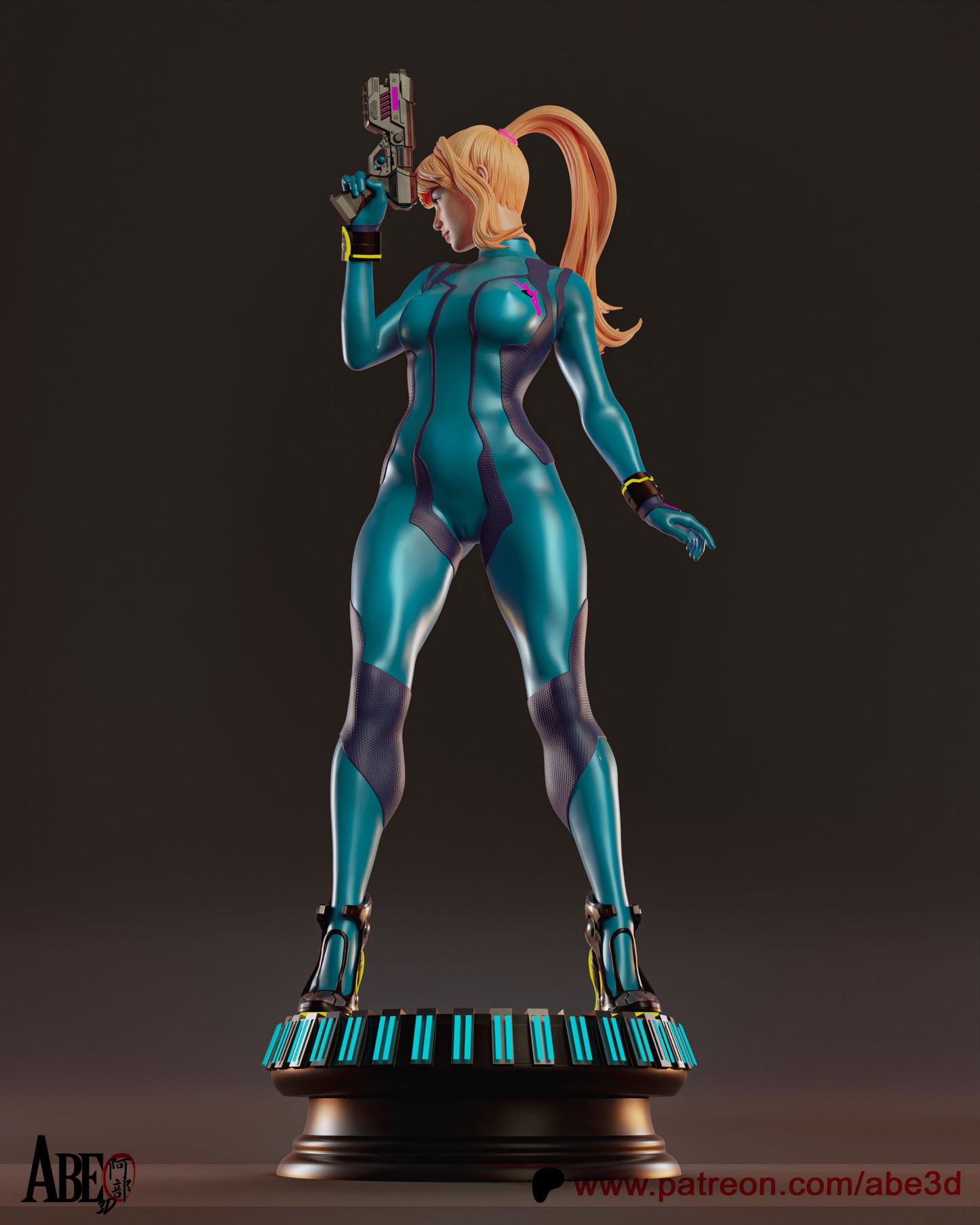 Samus Aran Satue