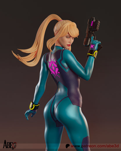 Samus Aran Satue