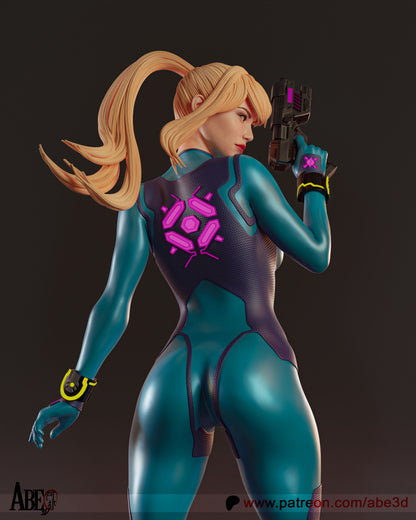 Samus Aran Satue