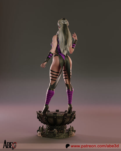 Sindel (MK) Statue