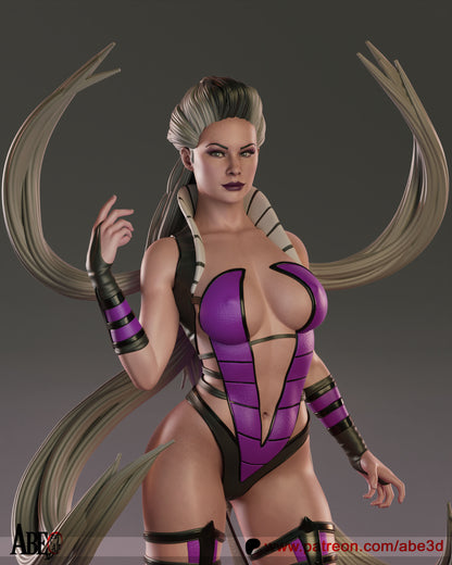 Sindel (Mortal Kombat) Statue