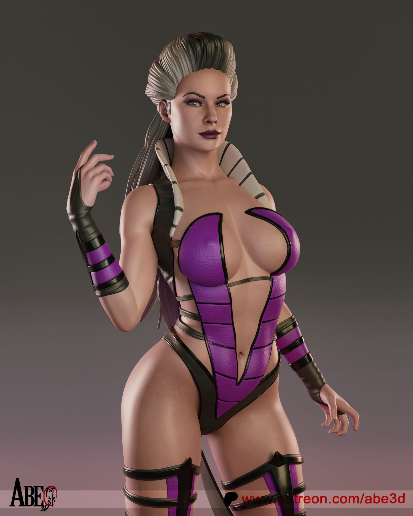 Sindel (MK) Statue