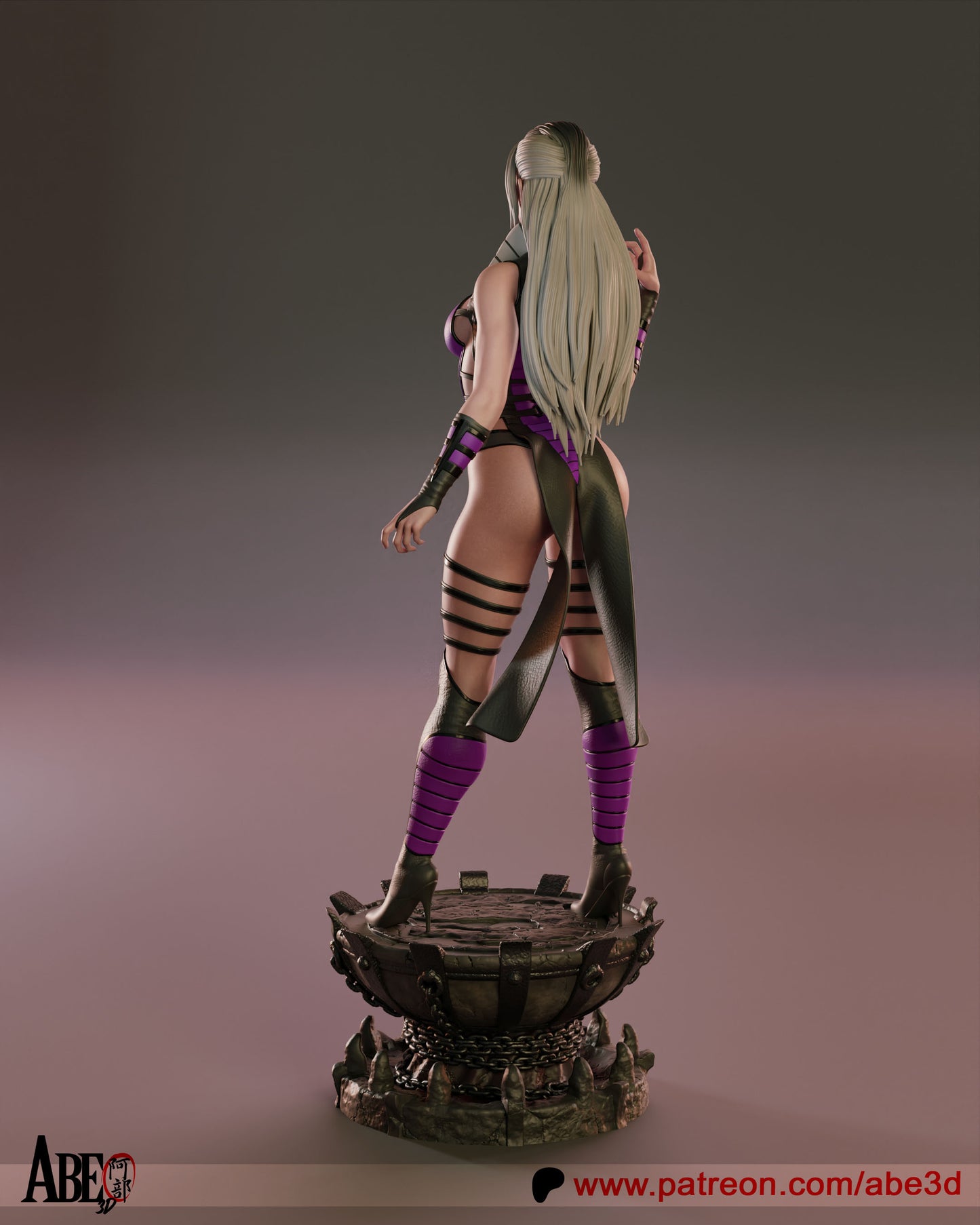 Sindel (MK) Statue