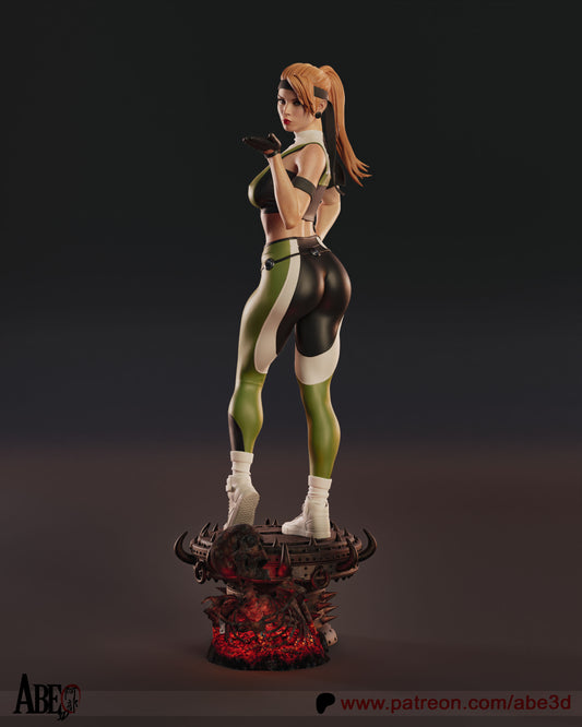 Sonya Blade (Mortal Kombat) Statue