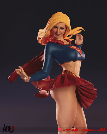 Supergirl Satue