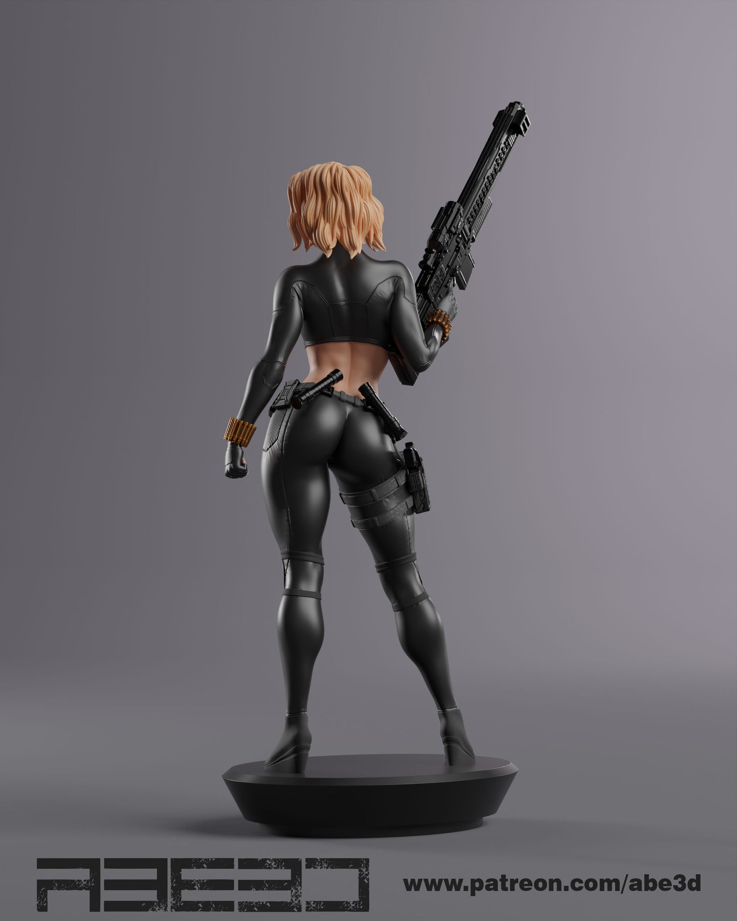 Black Widow (Yelena Belova) Statue