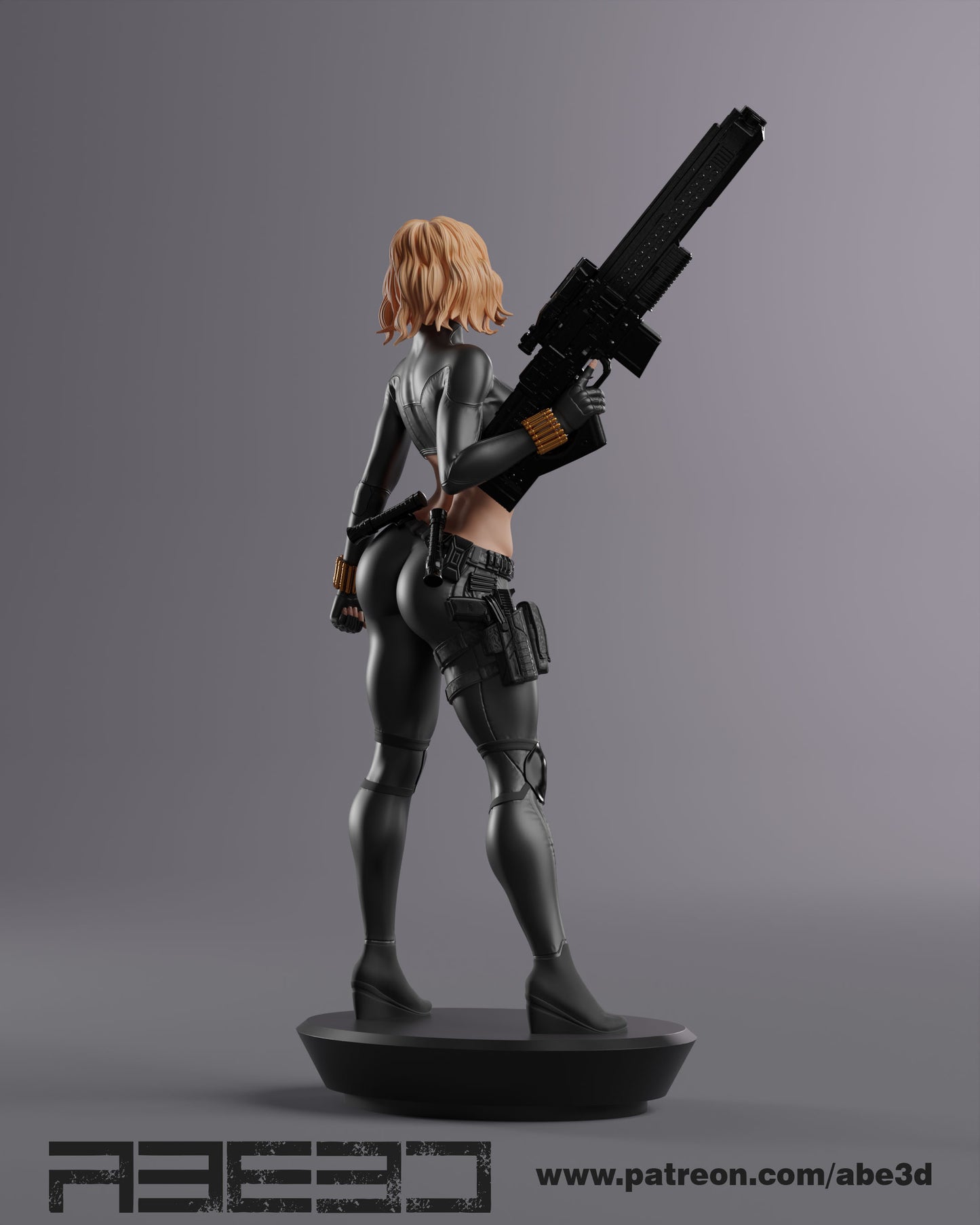 Black Widow (Yelena Belova) Statue