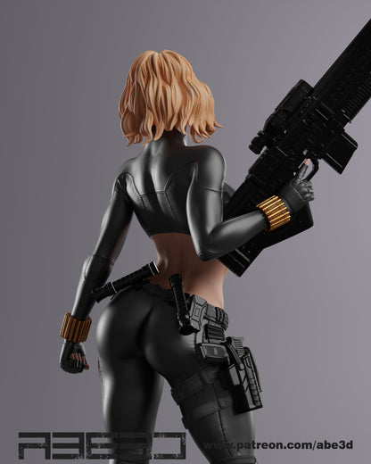 Black Widow (Yelena Belova) Statue