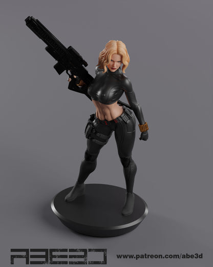 Black Widow (Yelena Belova) Statue