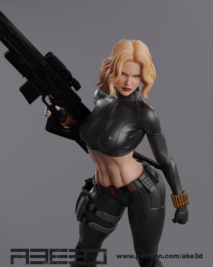 Black Widow (Yelena Belova) Statue