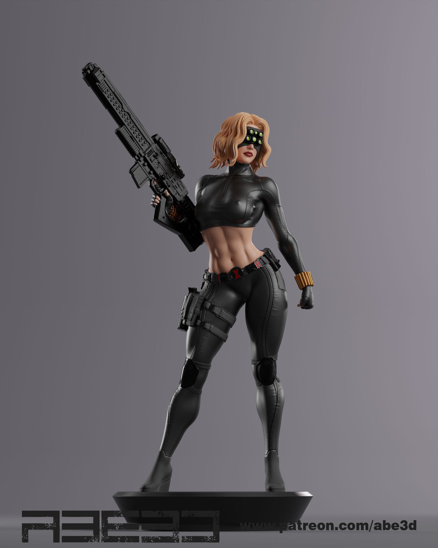 Black Widow (Yelena Belova) Statue