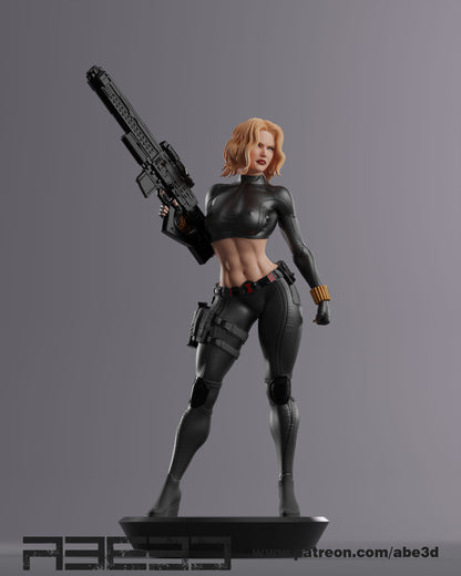 Black Widow (Yelena Belova) Statue