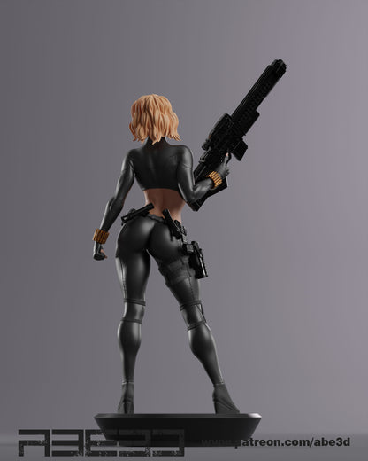 Black Widow (Yelena Belova) Statue