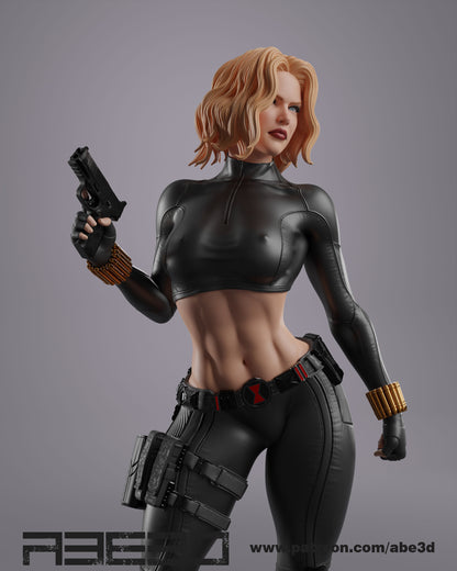 Black Widow (Yelena Belova) Statue