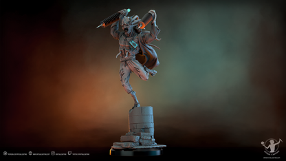 Aleric The Craven Statue