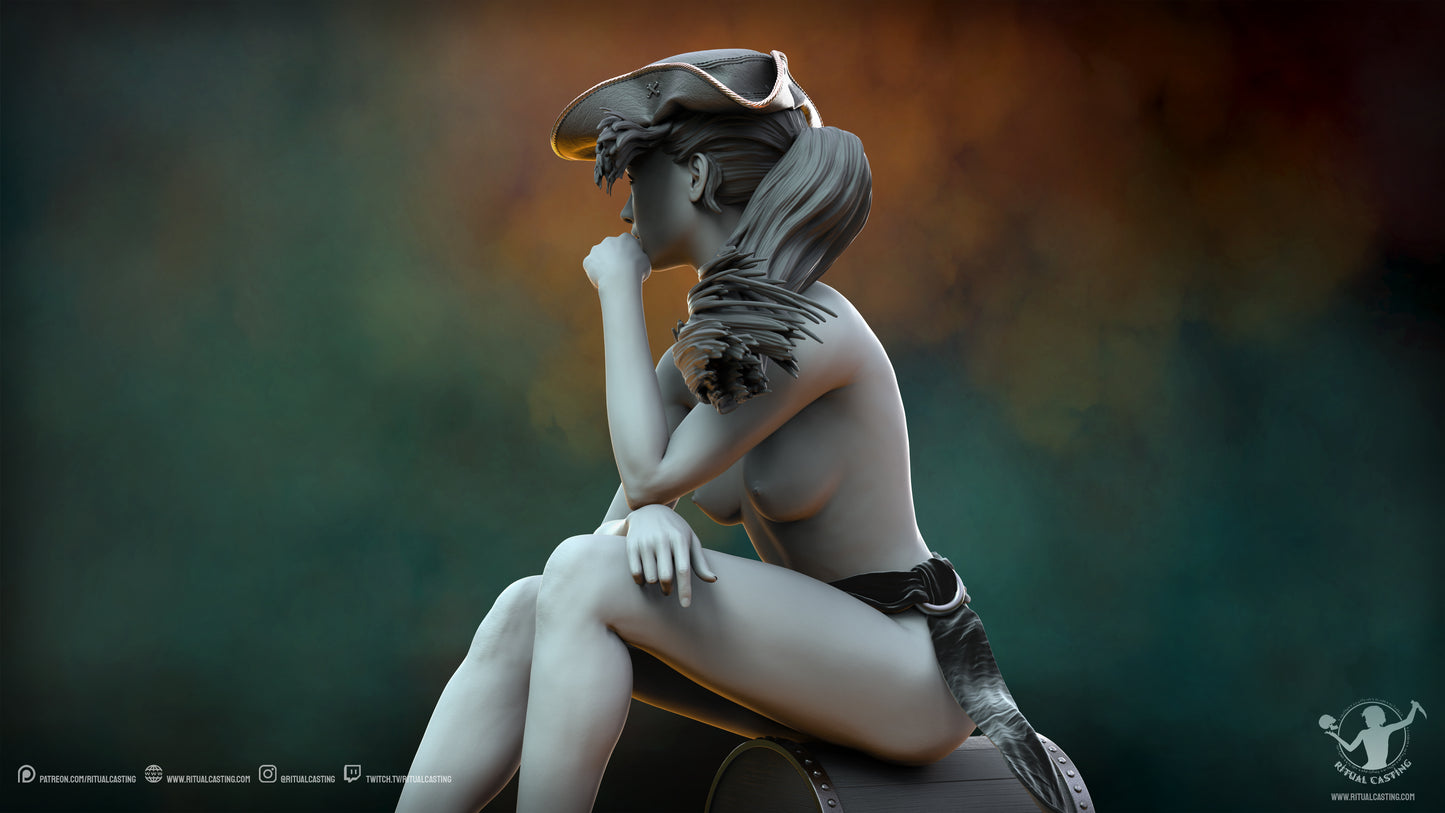 Anne Bonny Statue NSFW