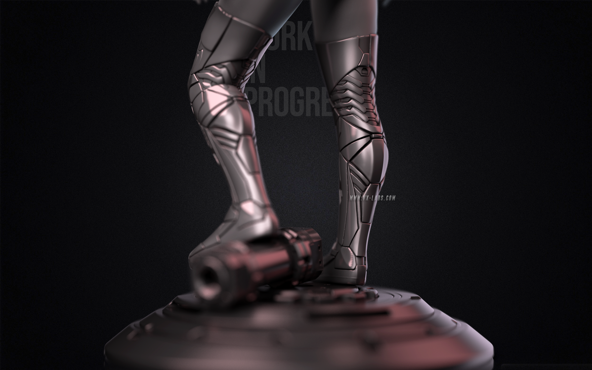 Iron Widow Statue