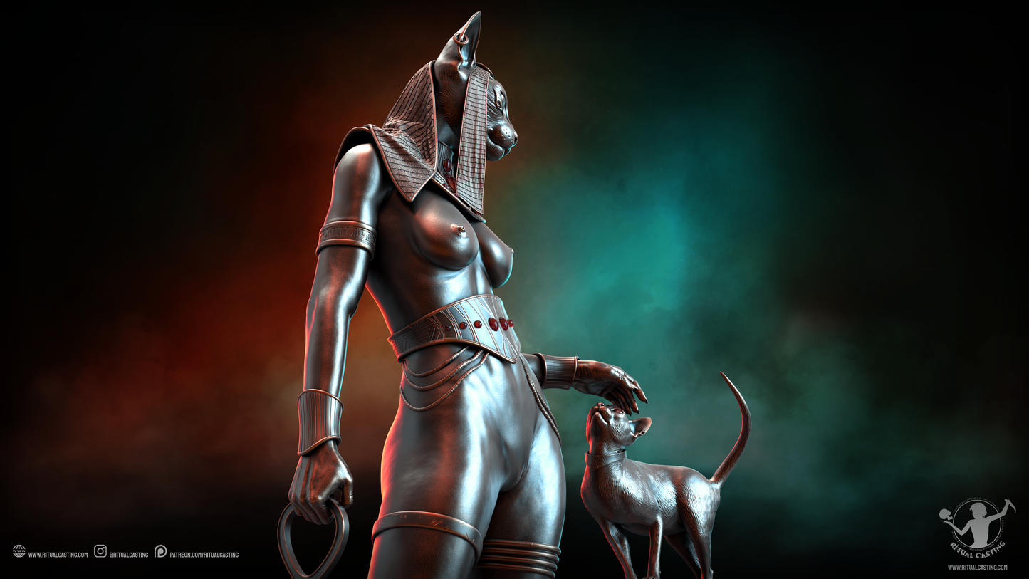 Bastet Statue