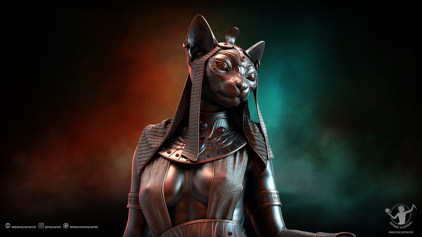 Bastet Statue