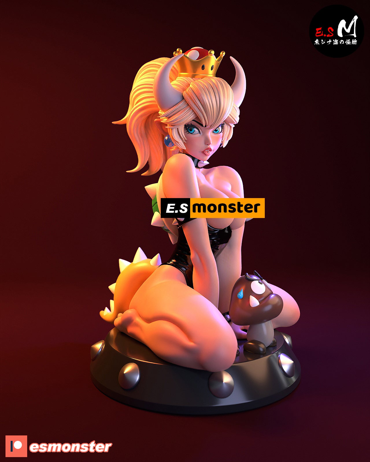 Bowsette Statue