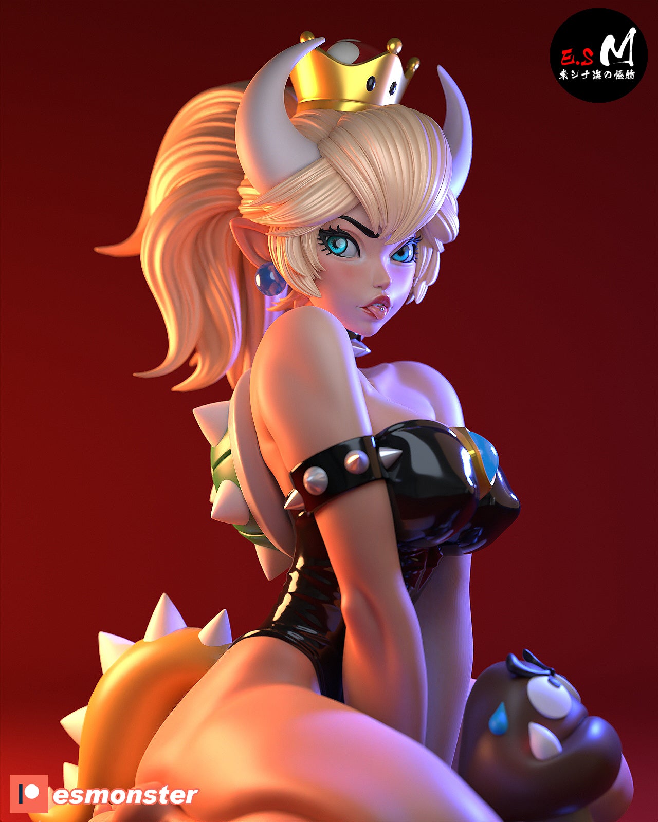 Bowsette Statue